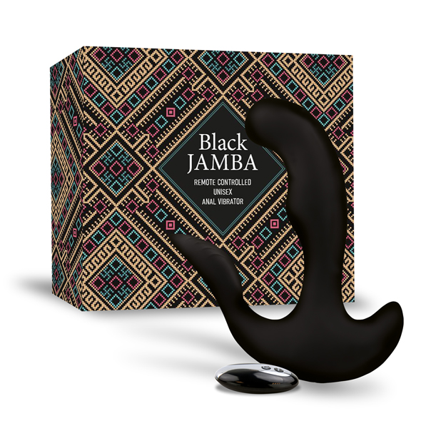 Feelztoys – Black Jamba Anal Vibrator $64.99