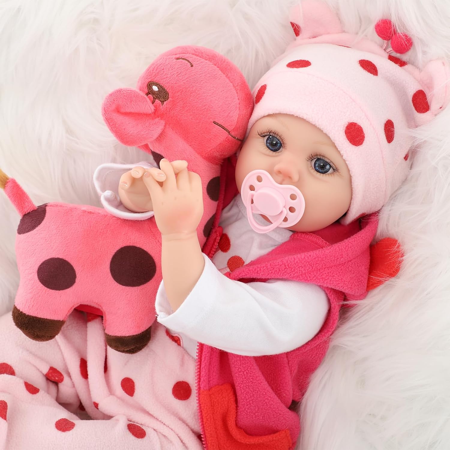 Bebe Silicone with Feeding Kit Toys for Gifts for Kids 3+ - Image 6